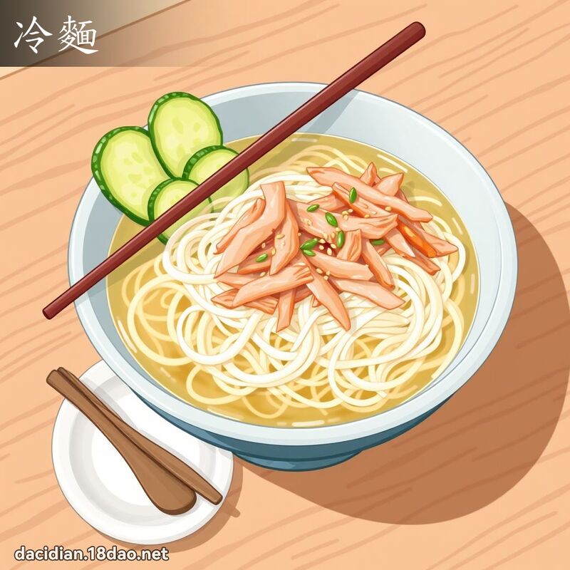 冷麵 - 國語大辭典配圖