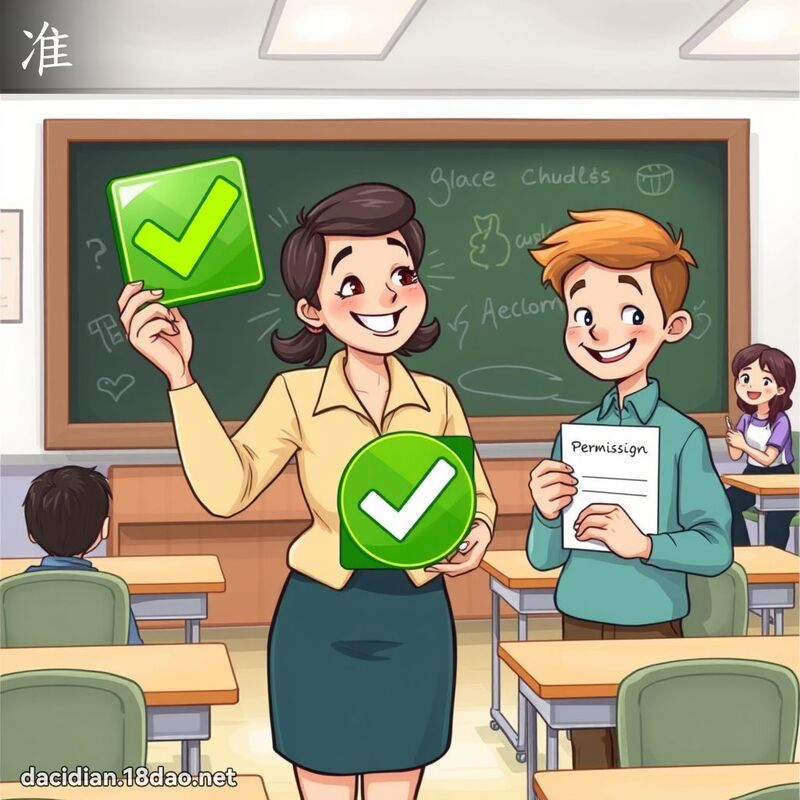 准 - 國語大辭典配圖