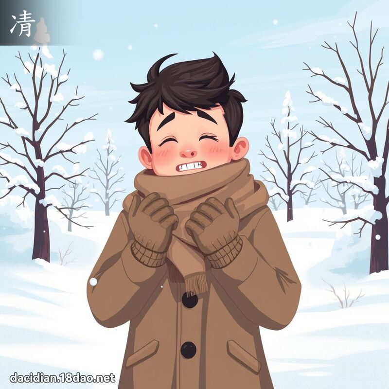 凊 - 國語大辭典配圖
