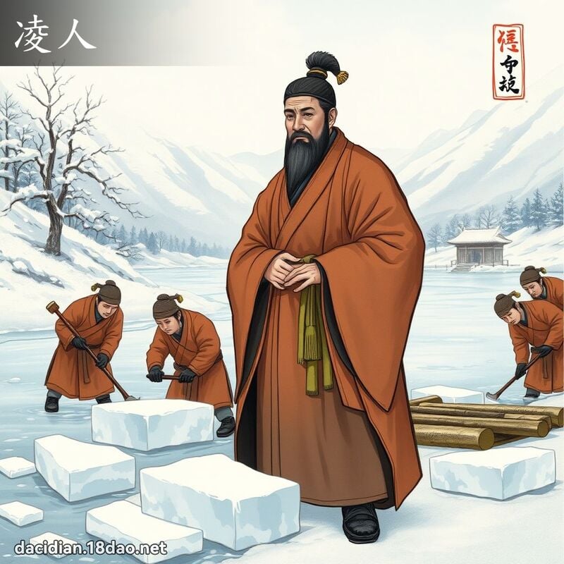 凌人 - 国语大辞典配图