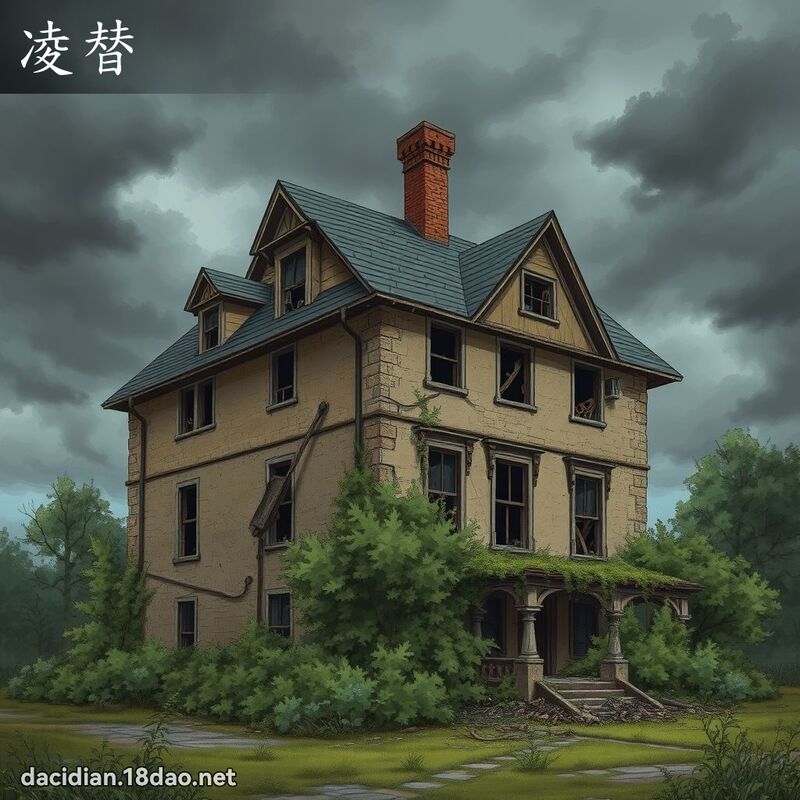 凌替 - 國語大辭典配圖