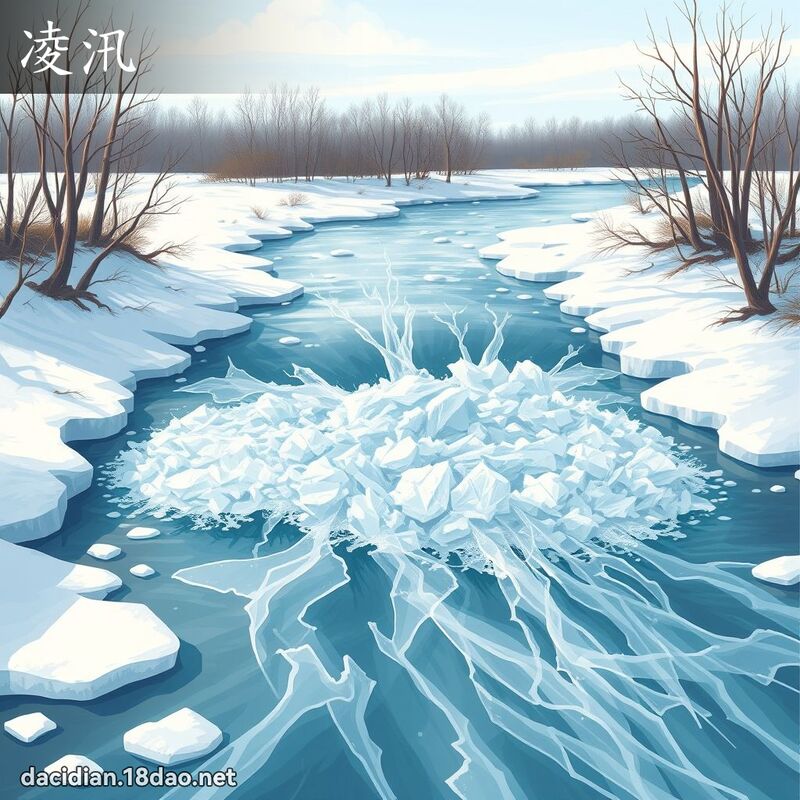 凌汛 - 國語大辭典配圖