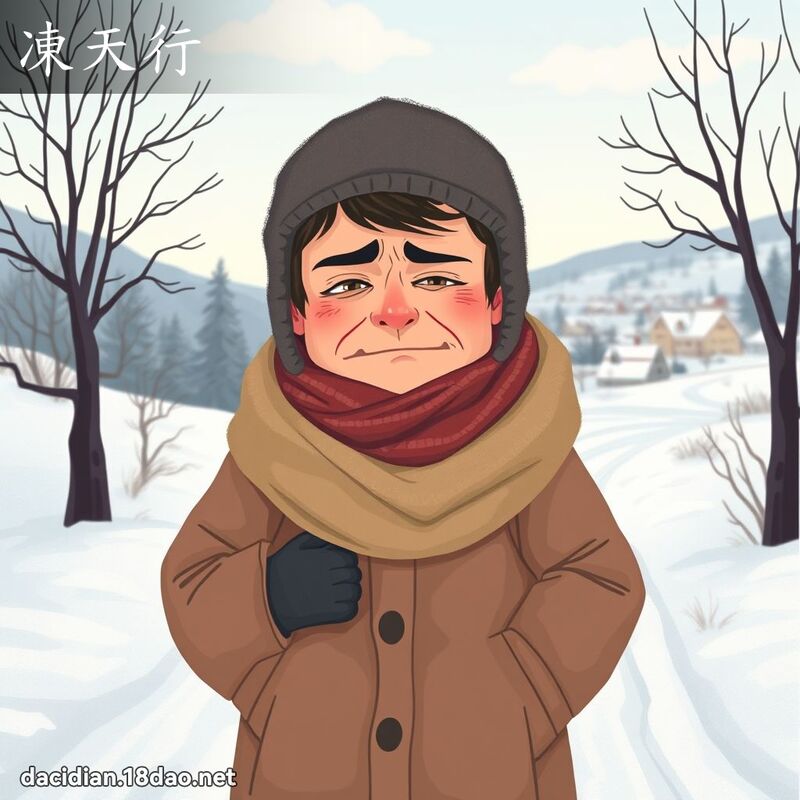 冻天行 - 国语大辞典配图