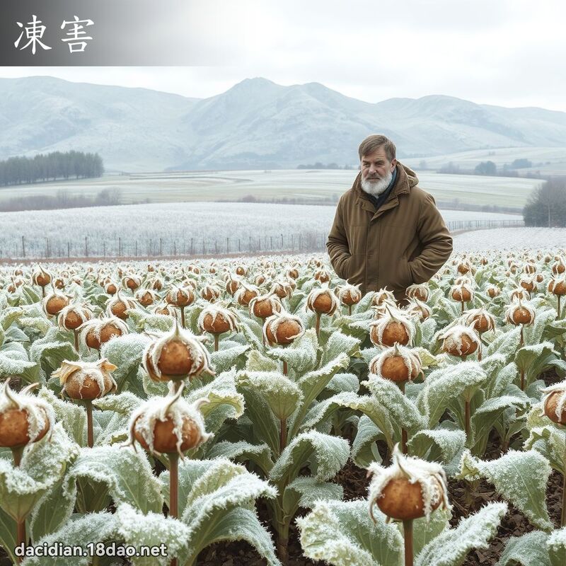 凍害 - 國語大辭典配圖