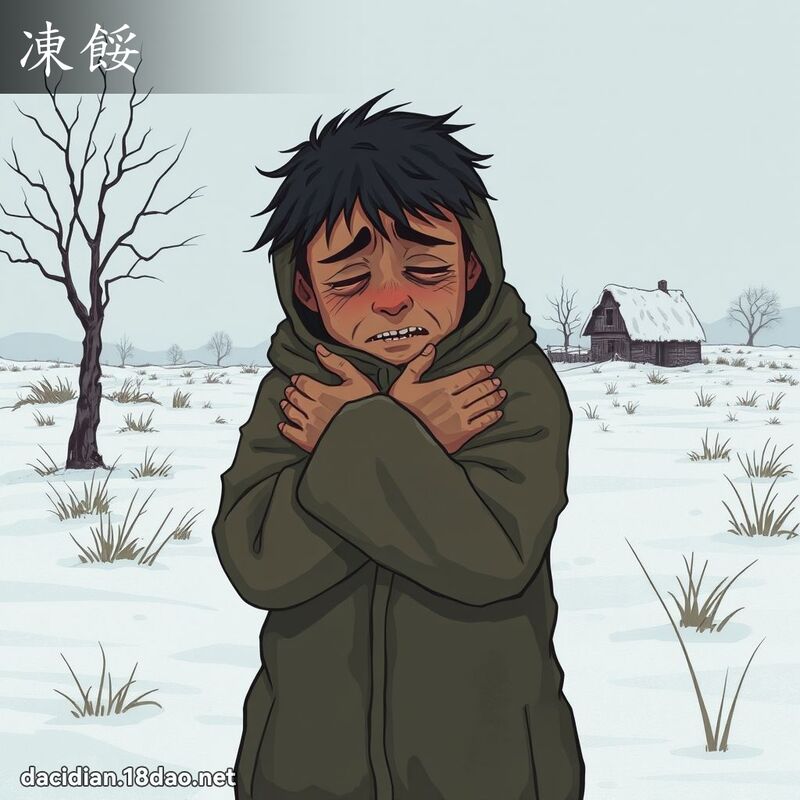 凍餒 - 國語大辭典配圖