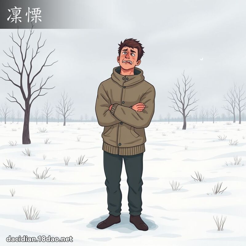凛慄 - 国语大辞典配图