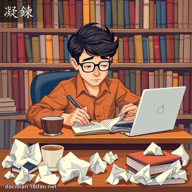 凝鍊 - 國語大辭典配圖