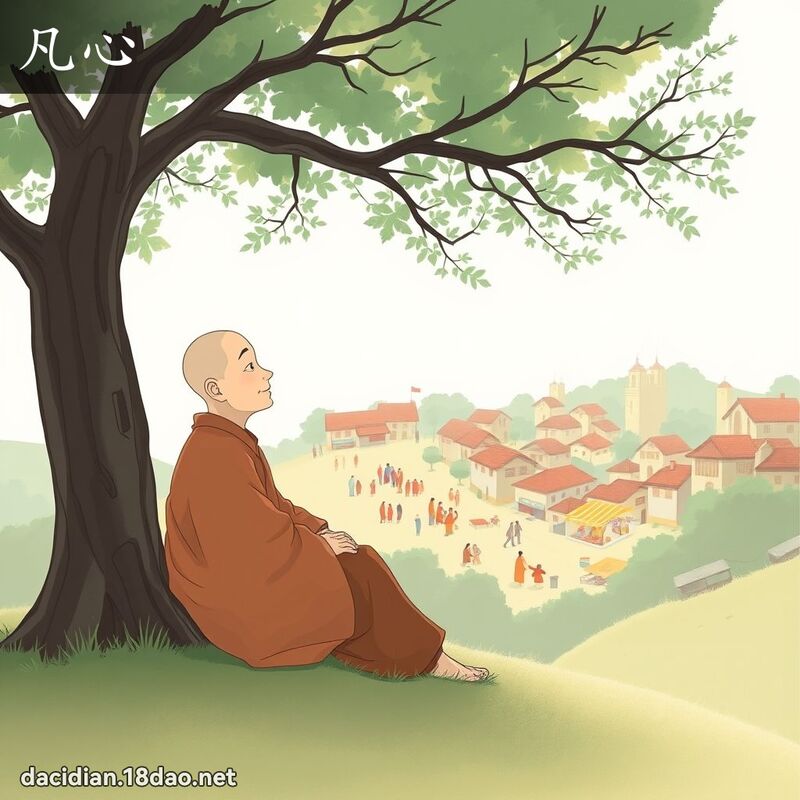 凡心 - 國語大辭典配圖