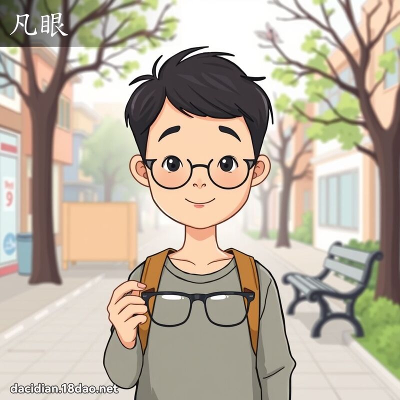 凡眼 - 國語大辭典配圖