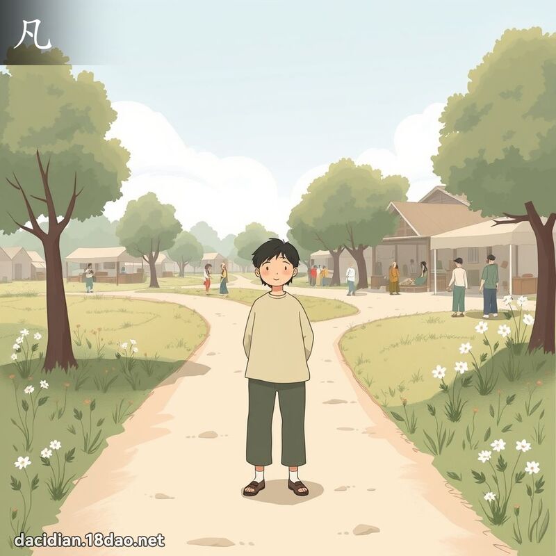 凡 - 國語大辭典配圖