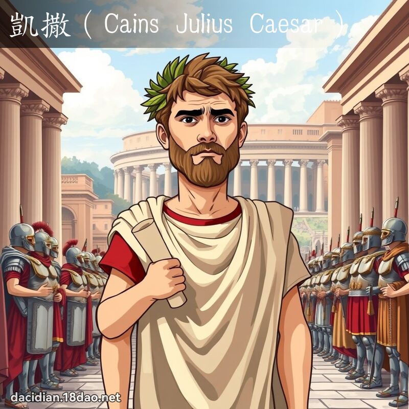 凱撒（Cains Julius Caesar） - 國語大辭典配圖