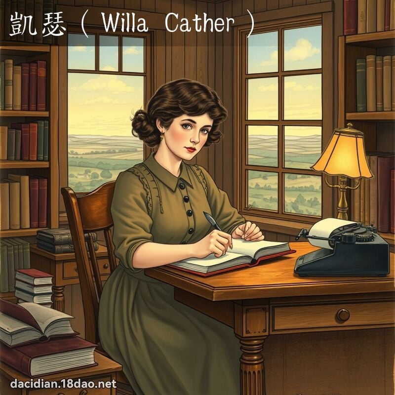 凱瑟（Willa Cather） - 國語大辭典配圖
