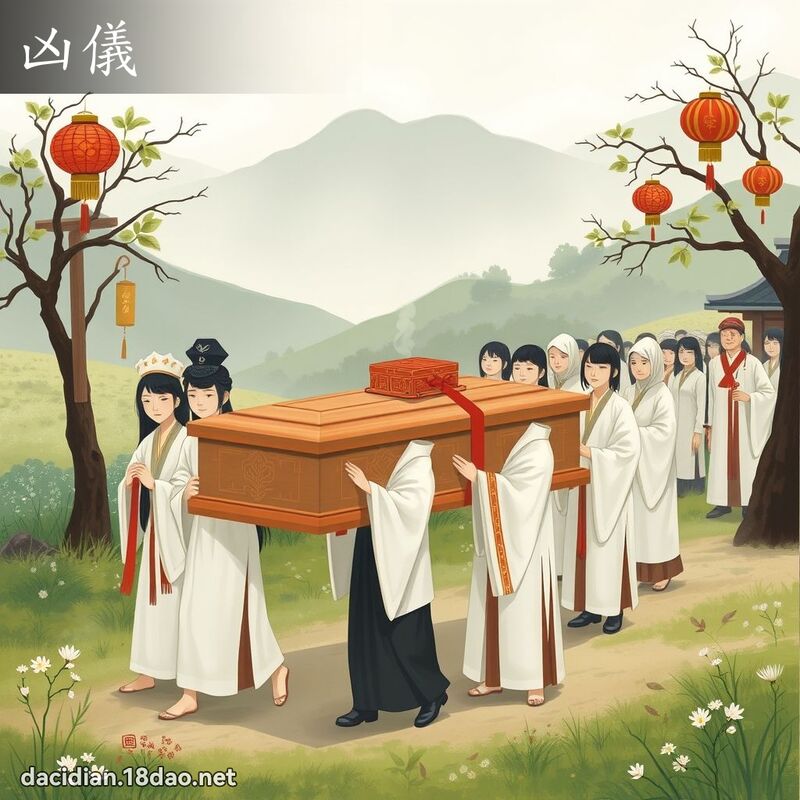 凶仪 - 国语大辞典配图