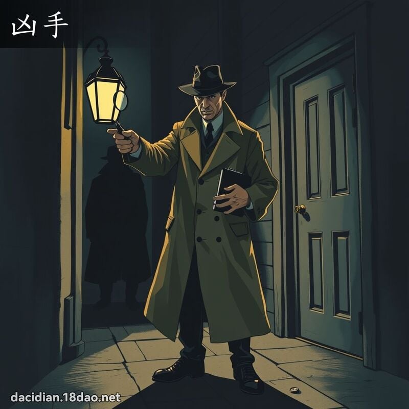 凶手 - 国语大辞典配图