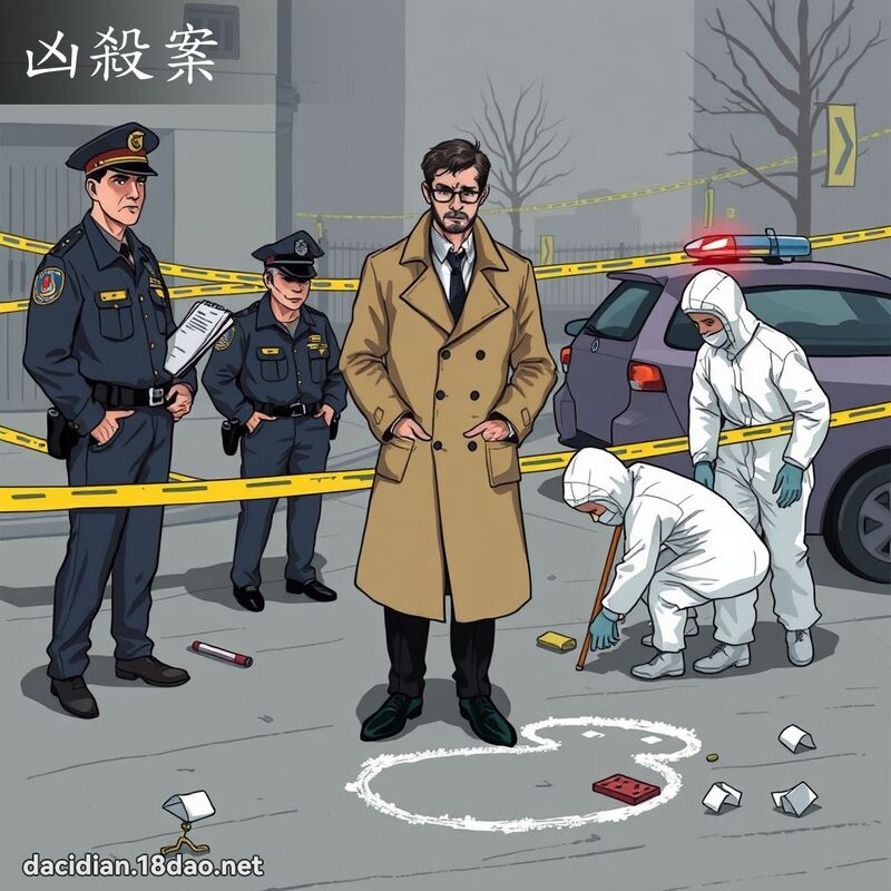 凶杀案 - 国语大辞典配图