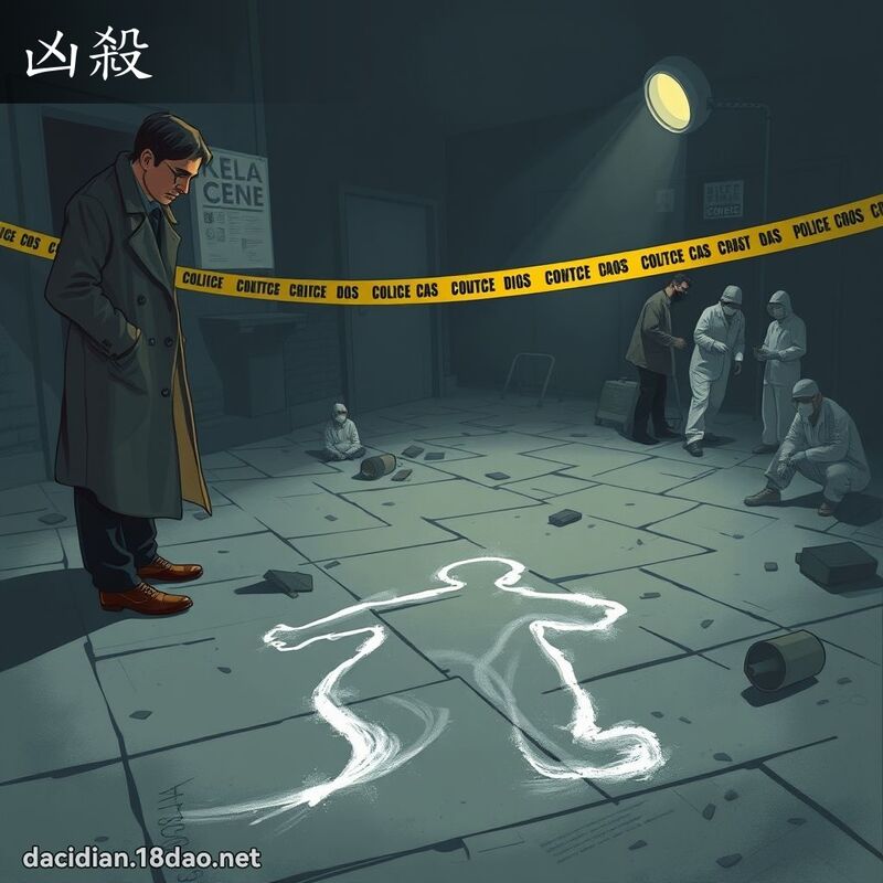 凶杀 - 国语大辞典配图