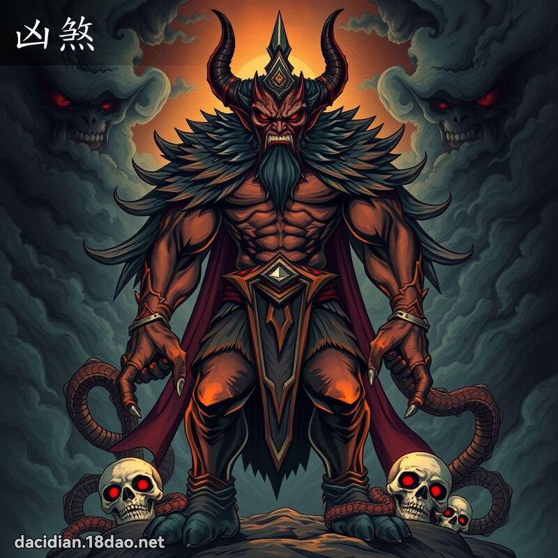 凶煞 - 國語大辭典配圖
