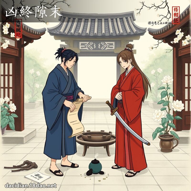 凶終隙末 - 國語大辭典配圖