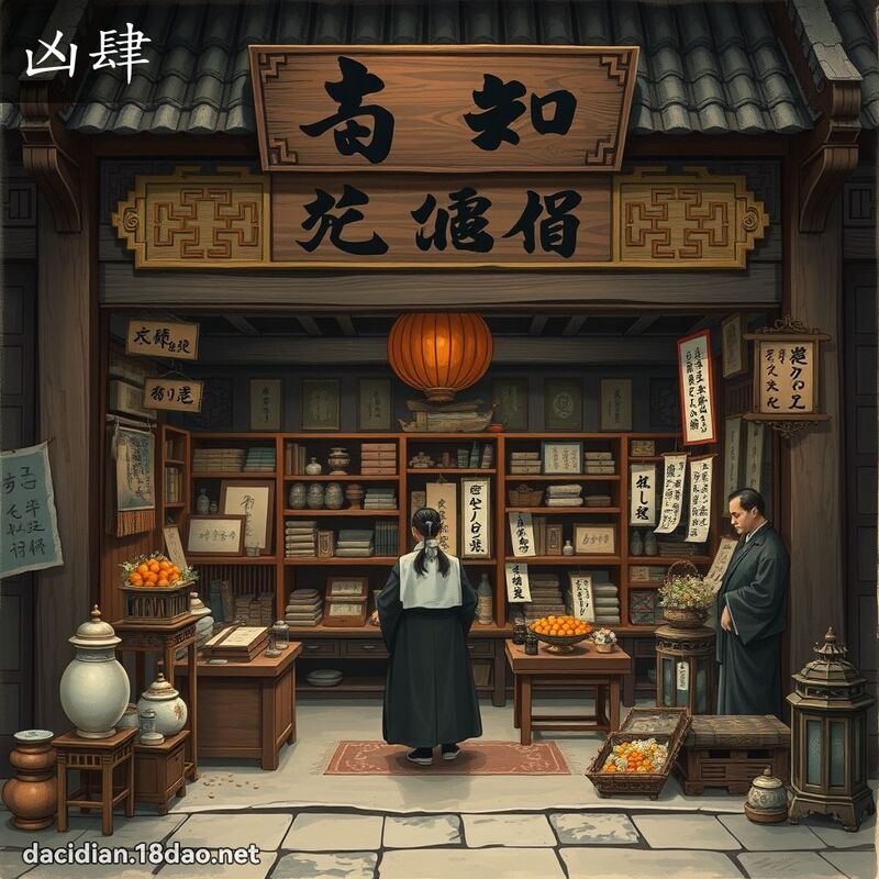 凶肆 - 國語大辭典配圖