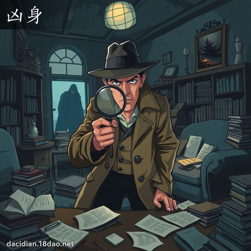 凶身 - 國語大辭典配圖