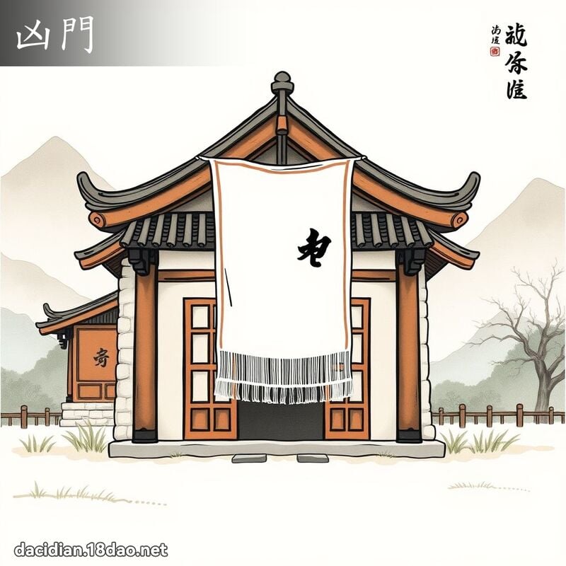 凶門 - 國語大辭典配圖