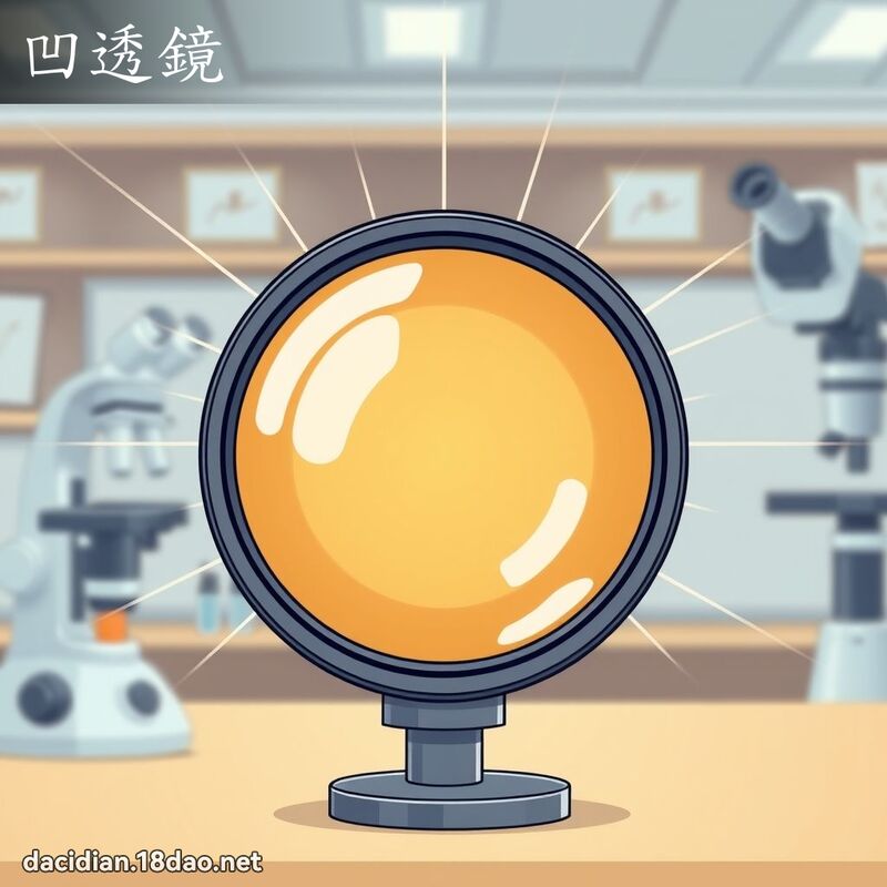 凹透镜 - 国语大辞典配图