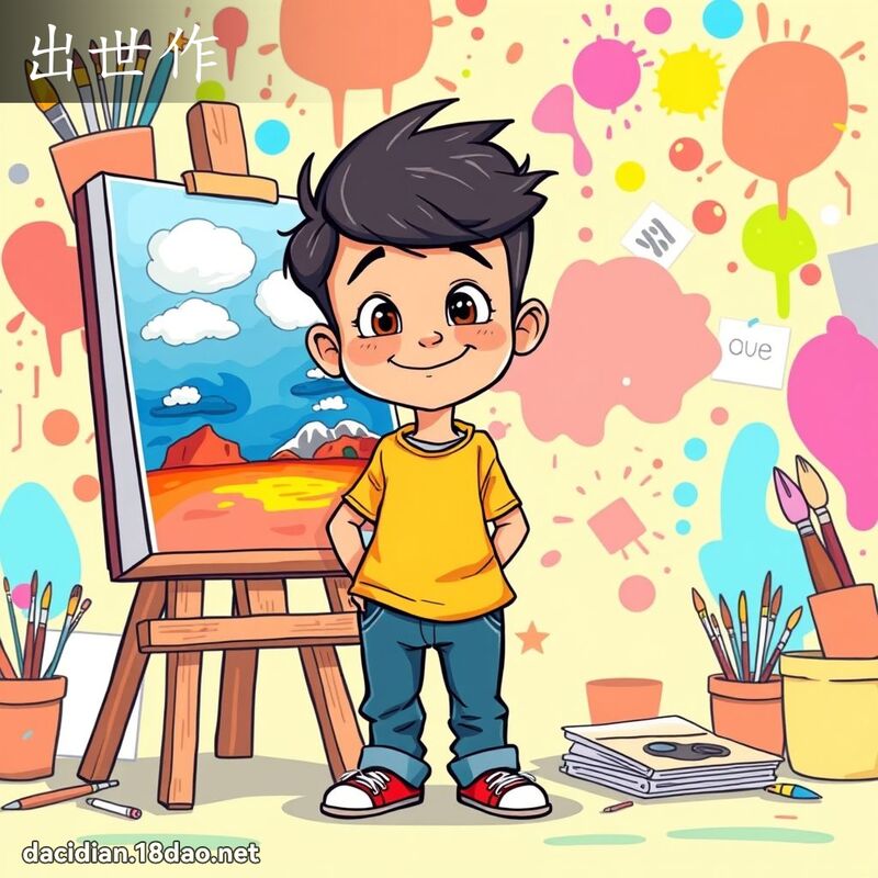 出世作 - 國語大辭典配圖