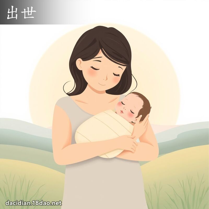 出世 - 国语大辞典配图