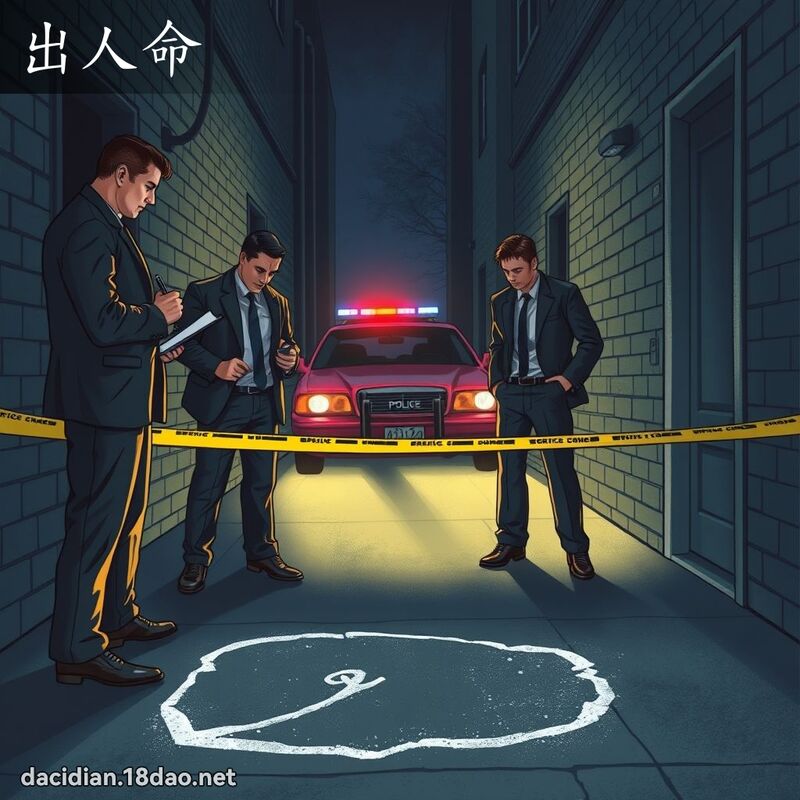 出人命 - 国语大辞典配图
