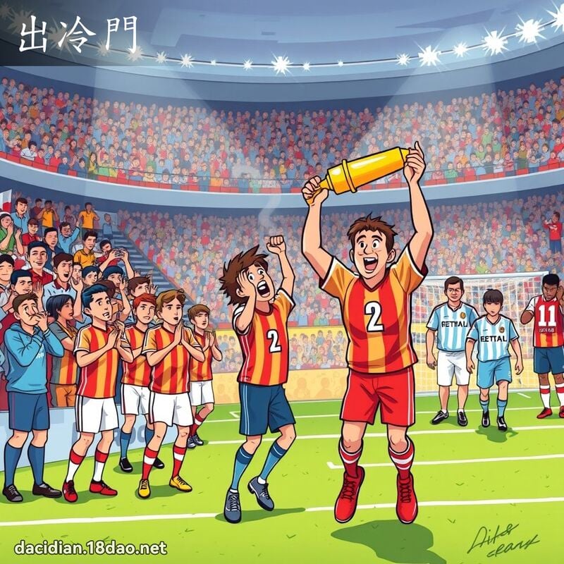 出冷門 - 國語大辭典配圖
