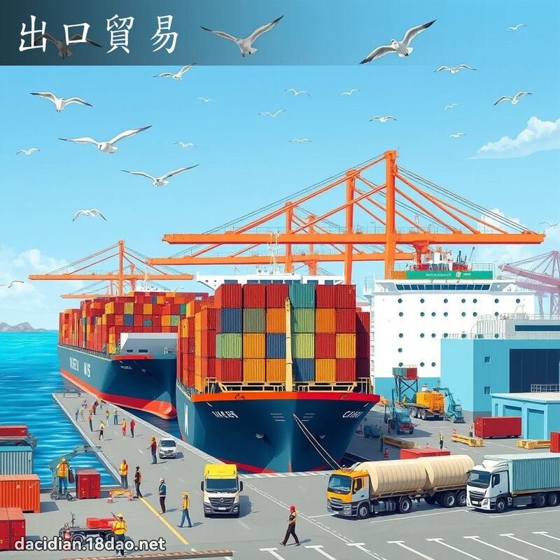 出口貿易 - 國語大辭典配圖