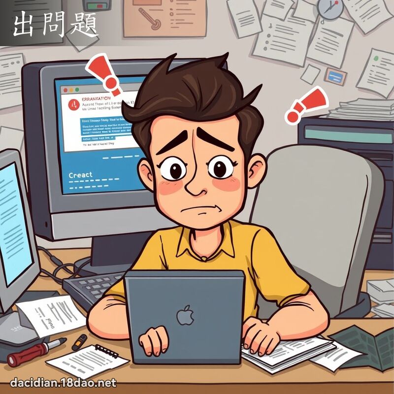 出问题 - 国语大辞典配图