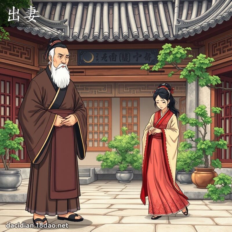 出妻 - 國語大辭典配圖