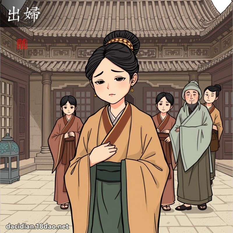 出妇 - 国语大辞典配图