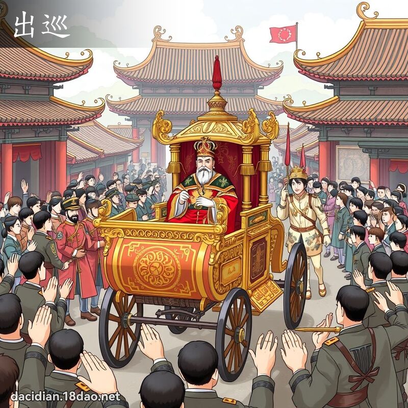 出巡 - 国语大辞典配图