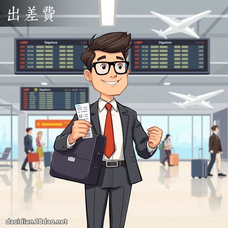 出差費 - 國語大辭典配圖