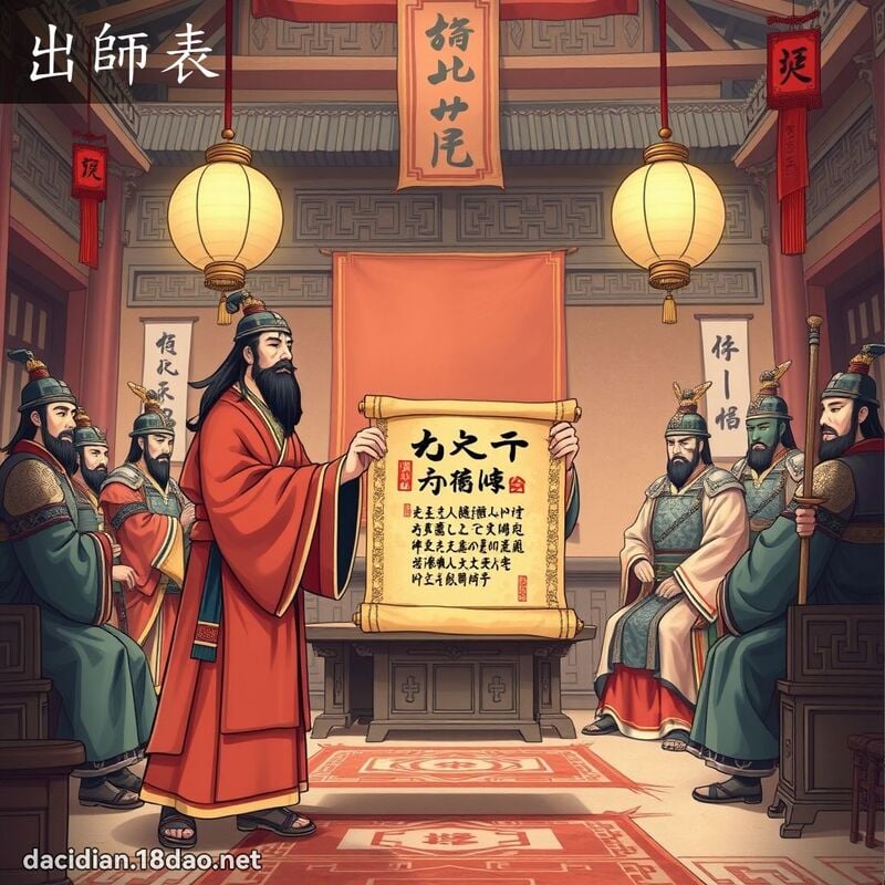 出師表 - 國語大辭典配圖
