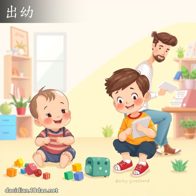 出幼 - 国语大辞典配图