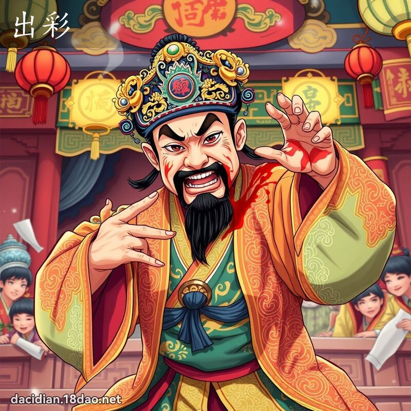 出彩 - 国语大辞典配图
