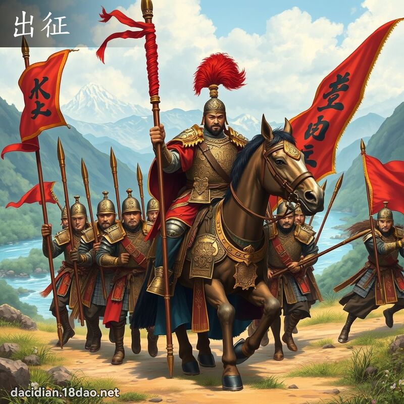 出征 - 国语大辞典配图