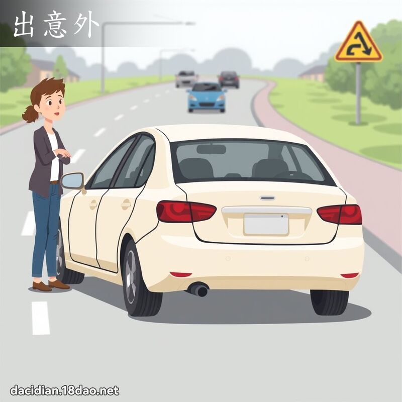 出意外 - 国语大辞典配图