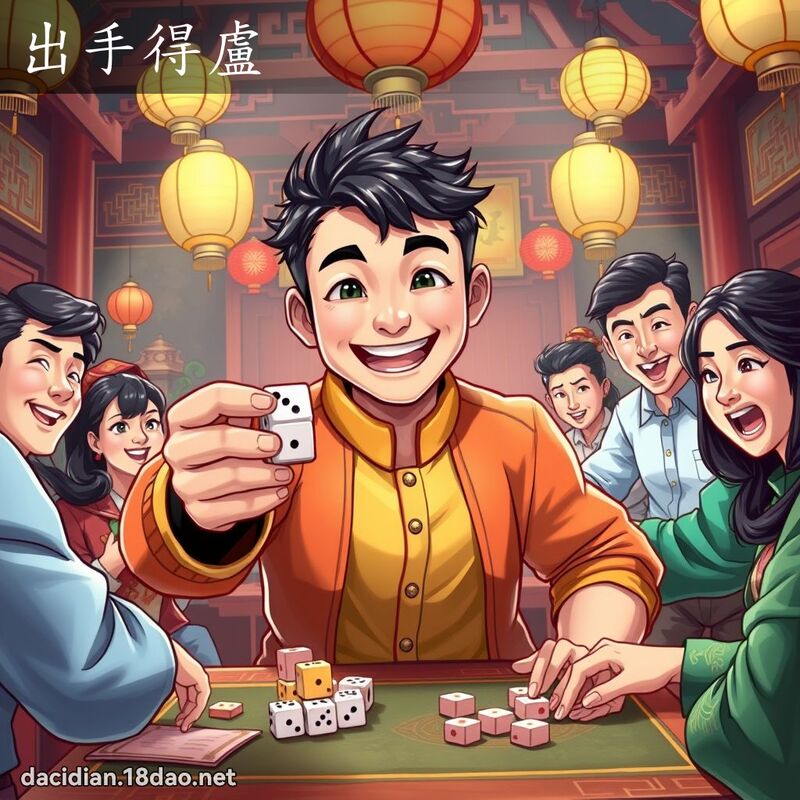 出手得卢 - 国语大辞典配图