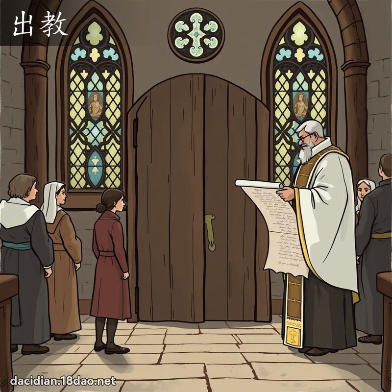 出教 - 国语大辞典配图