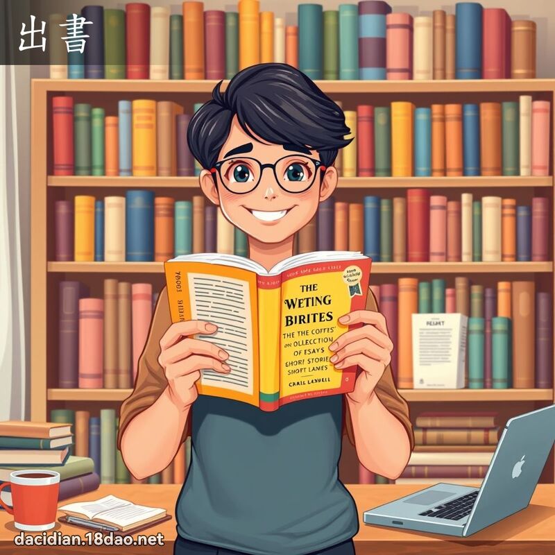 出书 - 国语大辞典配图