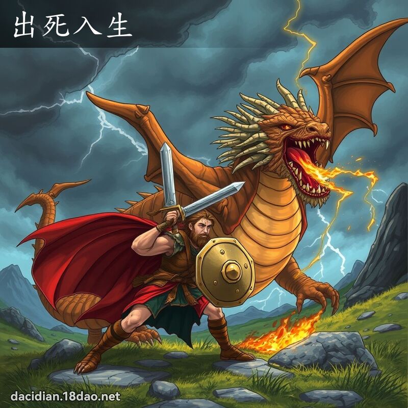 出死入生 - 国语大辞典配图