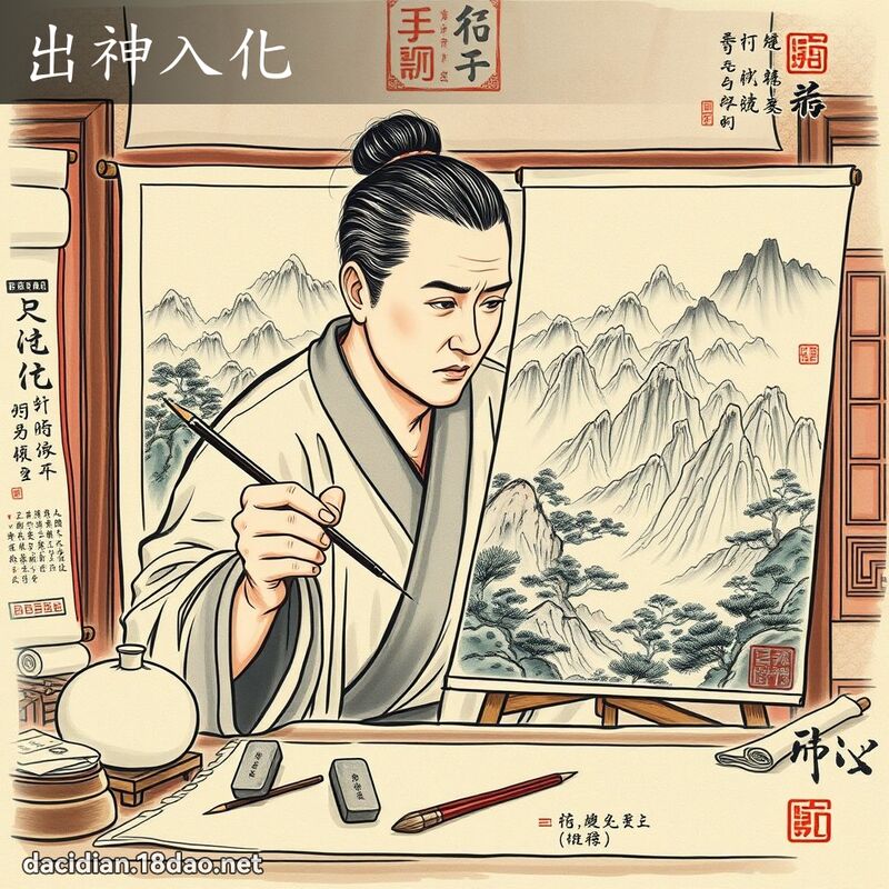 出神入化 - 國語大辭典配圖