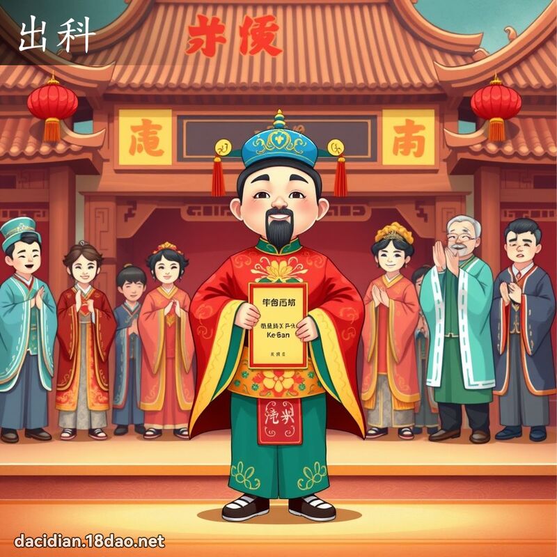 出科 - 国语大辞典配图