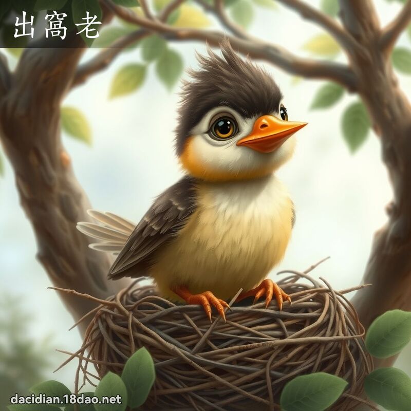 出窩老 - 國語大辭典配圖