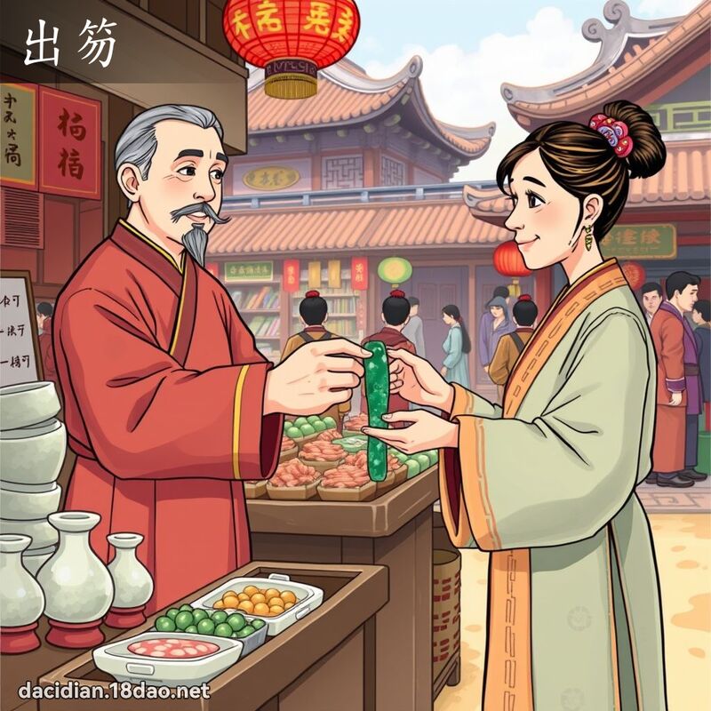 出笏 - 国语大辞典配图