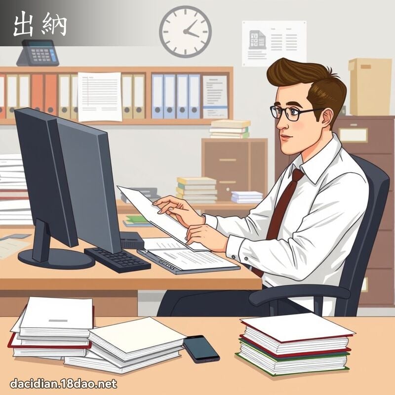 出納 - 國語大辭典配圖